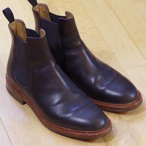 Rider Boot Co/Cortina Fritz Black Calf Chelsea 8D